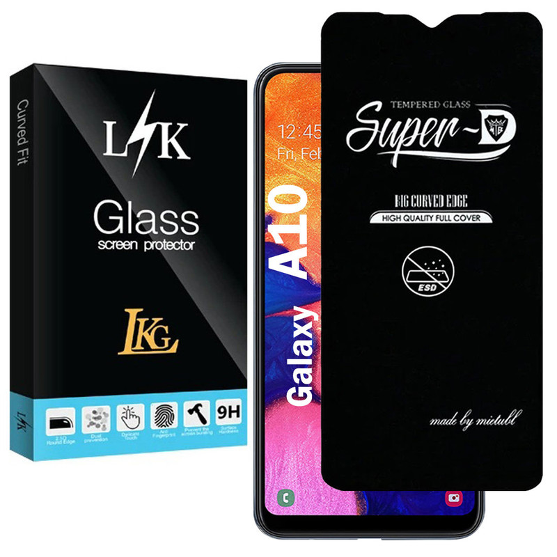 محافظ صفحه نمایش شیشه ای ال کا جی مدل SupD-Lk مناسب برای گوشی موبایل سامسونگ Galaxy A10