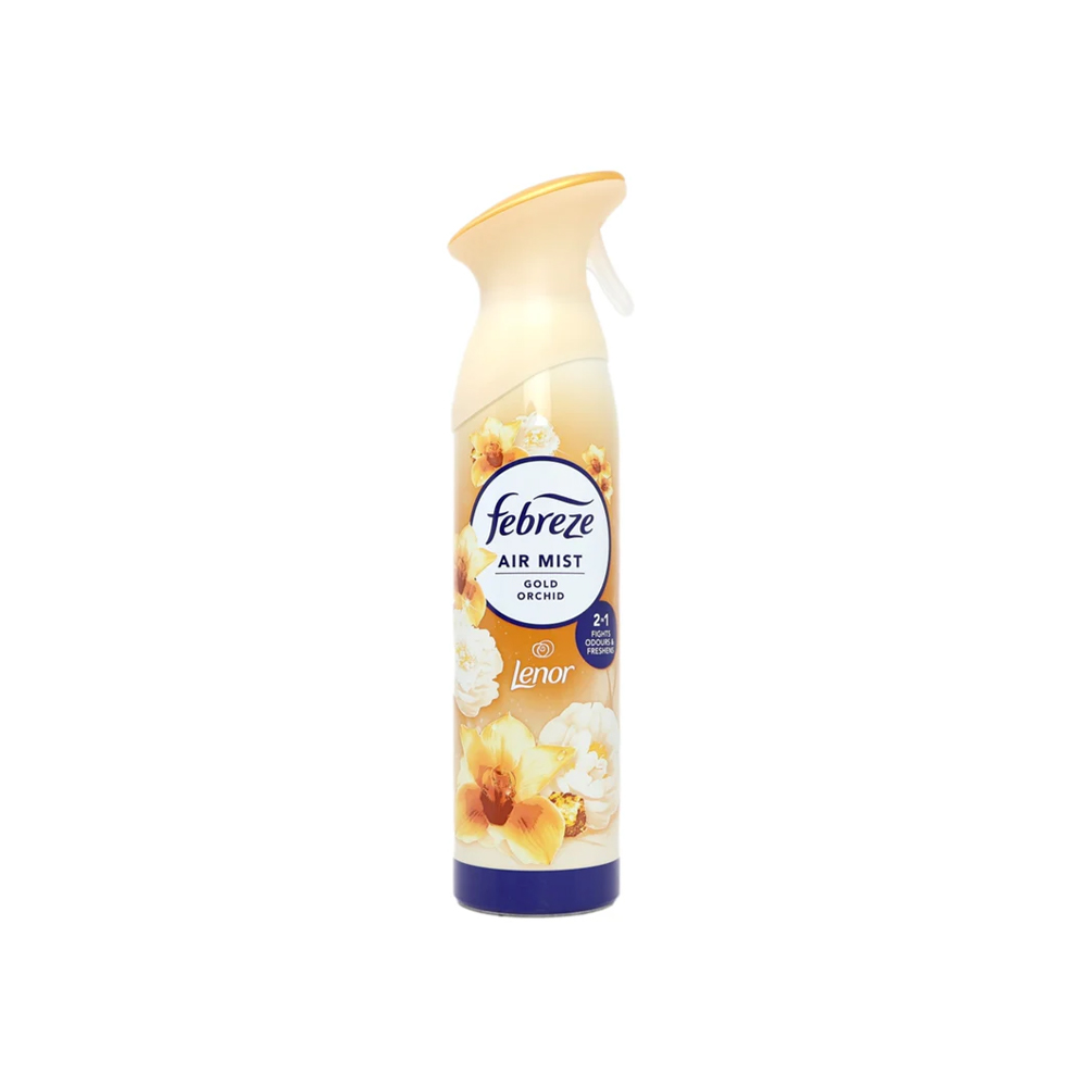 اسپری خوشبو کننده هوا فبرز سری AIR MIST مدل GOLD ORCHID رایحه ارکیده طلایی حجم 185 میل