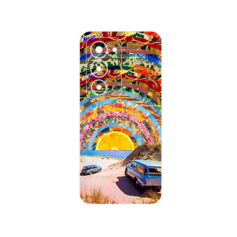 برچسب پوششی ماهوت مدل Collage of Orange Sky مناسب برای گوشی موبایل شیائومی Redmi 15 4G – با بهترین کیفیت