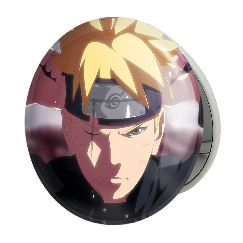 آینه جیبی خندالو طرح بوروتو اوزوماکی انیمه بوروتو Boruto مدل تاشو کد 13132 – با بهترین کیفیت