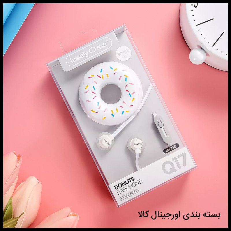 هندزفری مدل Q17 طرح Fresh Donuts