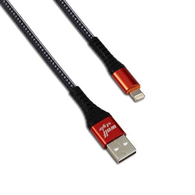 SA کابل شارژ USB به Lightning فوموتک مدل WS-123I طول 1 متر