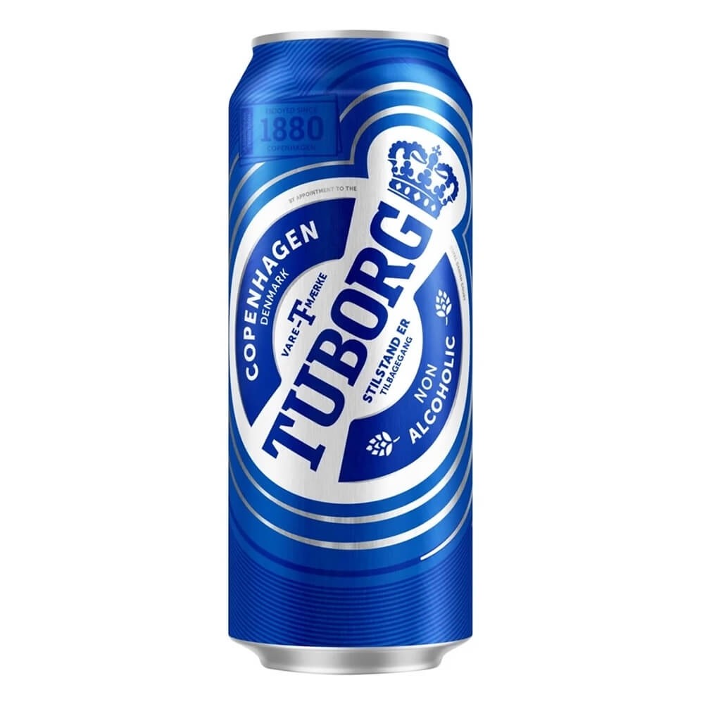 آبجو توبورگ TUBORG قوطی اصل دانمارک