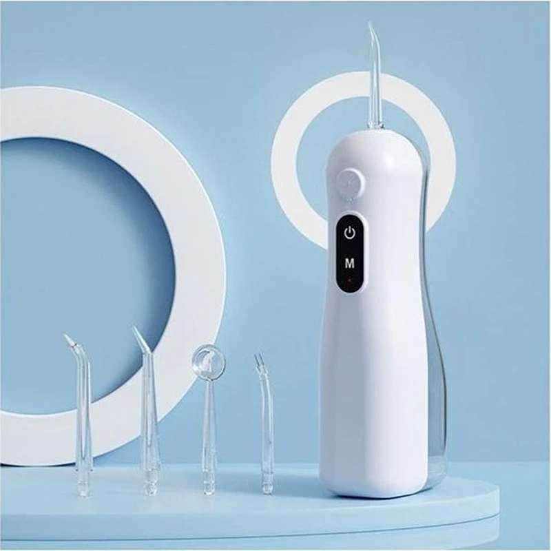 واتر جت یا فلاشر دندان پرتابل مدل M-88 کد L730 (پس کرایه)