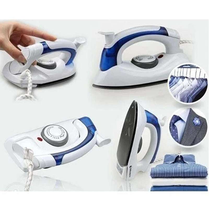 اتو مسافرتی دسته تاشو استیم آیرون steam iron مدل 258B کد L526 (پس کرایه)