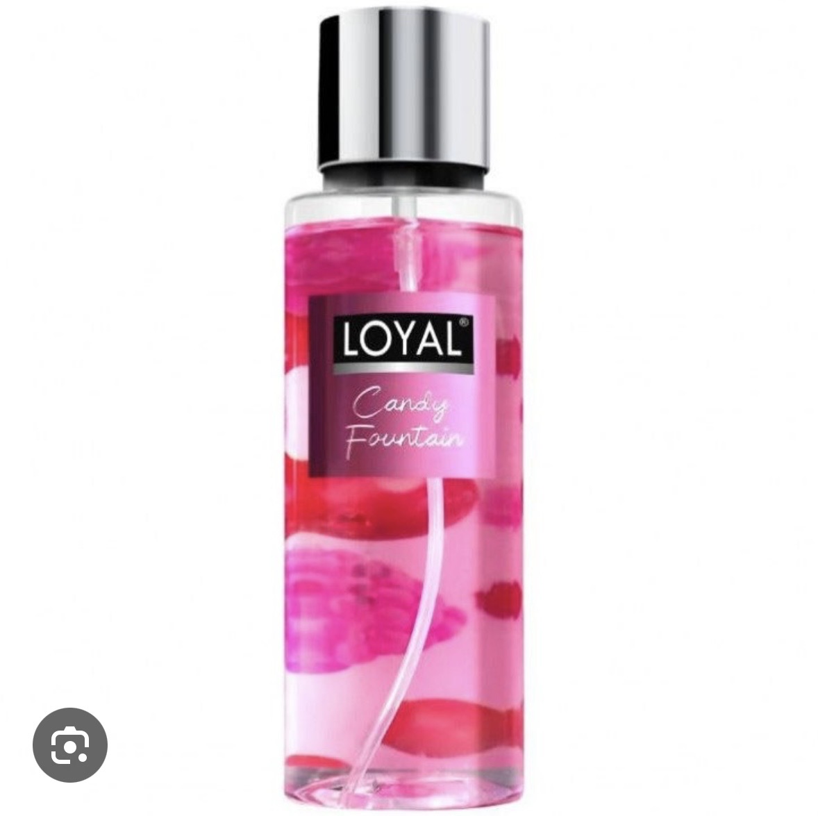 بادی اسپلش لویال LOYAL مدل candy Fountain pink حجم 250 میلی لیتر