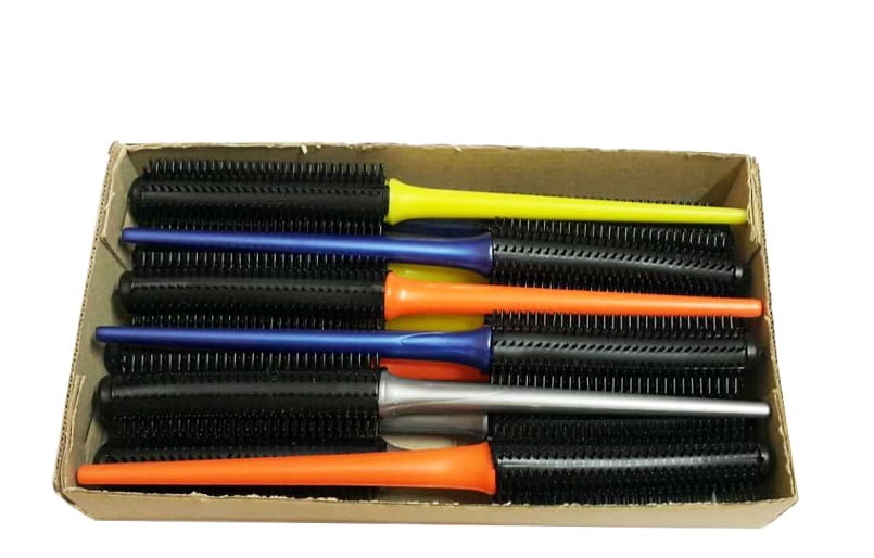 برس مو پلاستیکی گرد (Round Plastic Hair Brush)