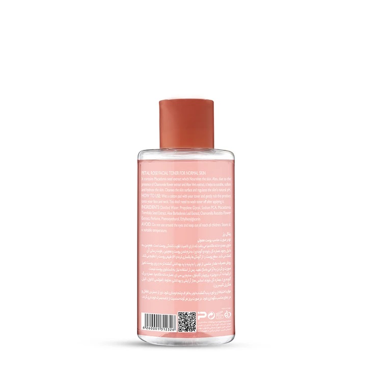تونر صورت پتال رز مناسب پوست نرمال 150mL