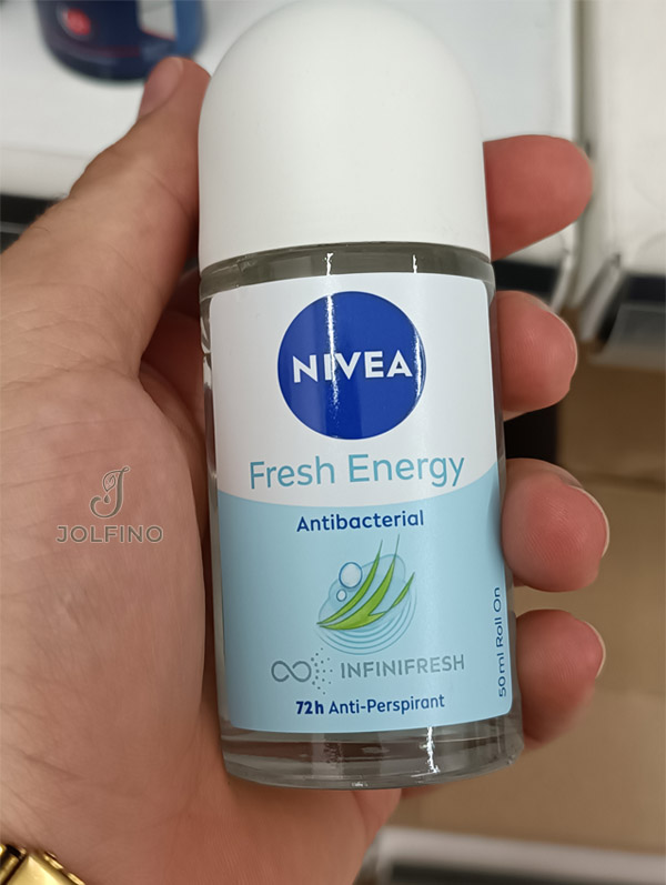 مام رول ضد تعریق زنانه نیوآ (Nivea) مدل Fresh Energy آنتیباکتریال 50 میل