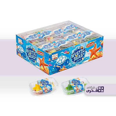 پاستیل خشک دریایی (20گرمی) جعبه 24 عدد Mystic seas