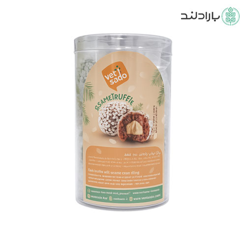 ترافل خرمایی با کره کنجد ورسادو (بدون شکر و روغن) – 250 گرم