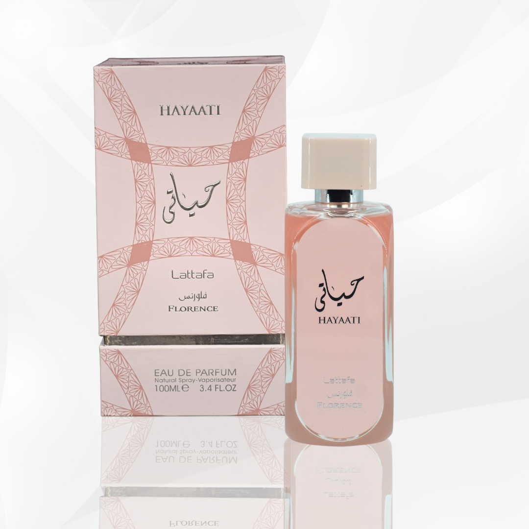 ادکلن لطافه حیاتی فلورنس اورجینال Lattafa Hayaati Florence حجم 100 میل