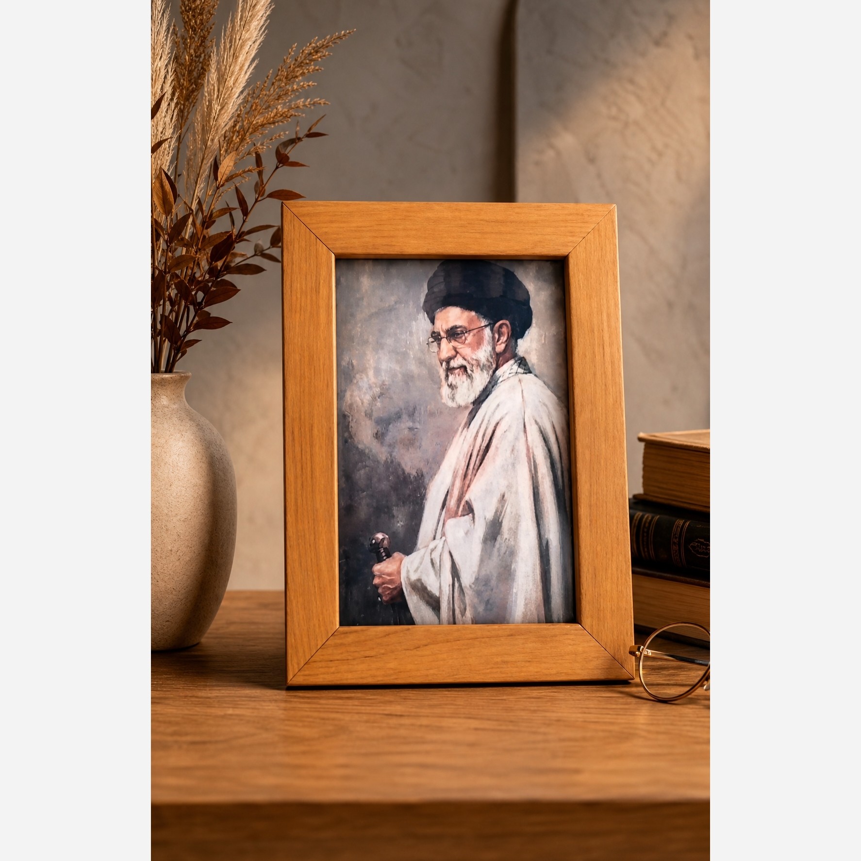 قاب عکس رهبر شهید