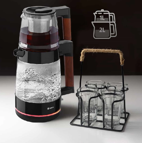 چای ساز اسنوا مدل STM-GS1650BK گرید B