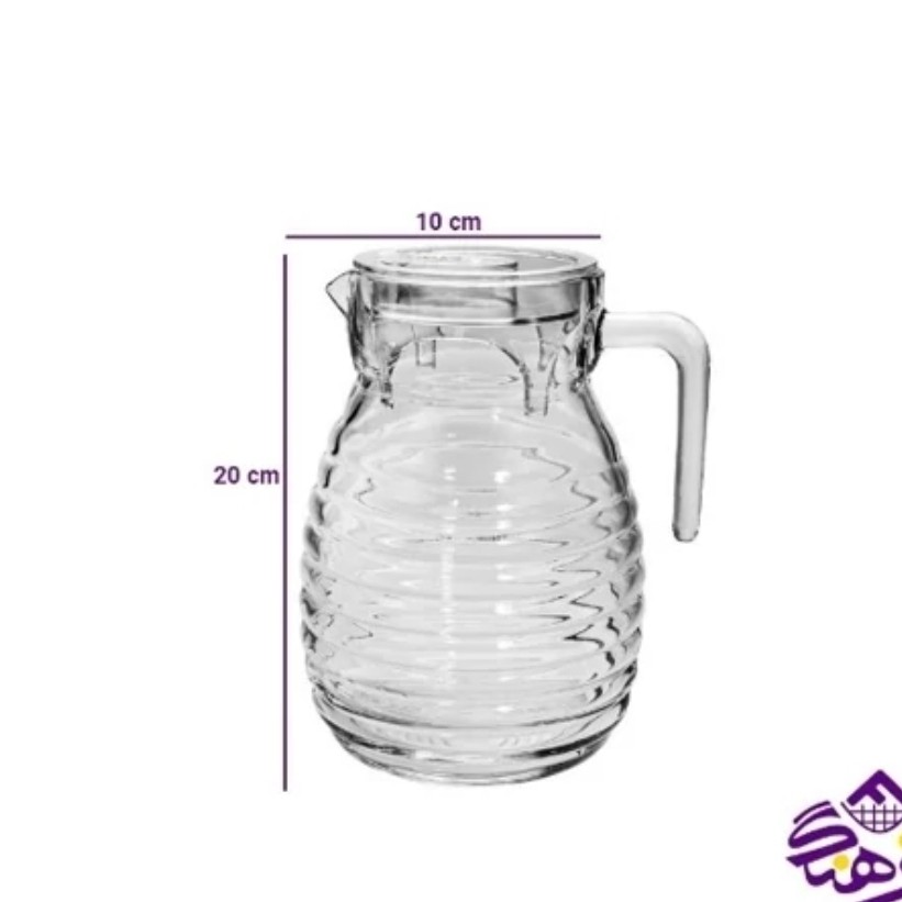 پارچ شیشه ای اتلانتا