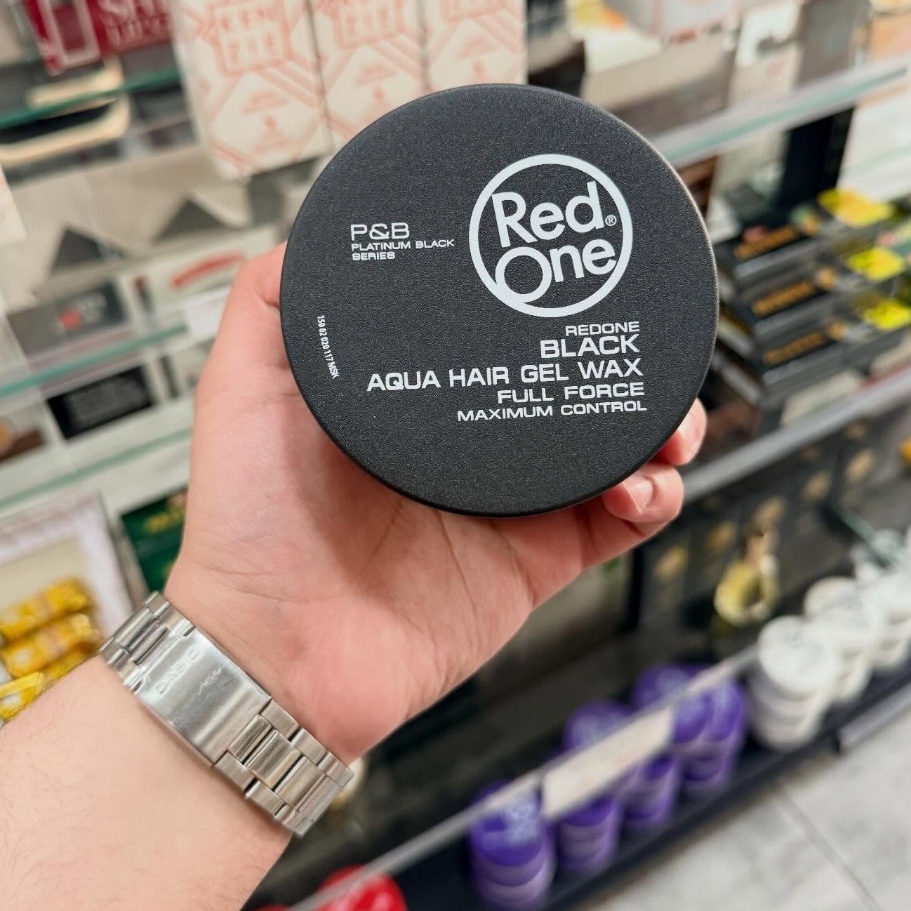 واکس مو رد وان Red one اورجینال 150 میل مدل Black