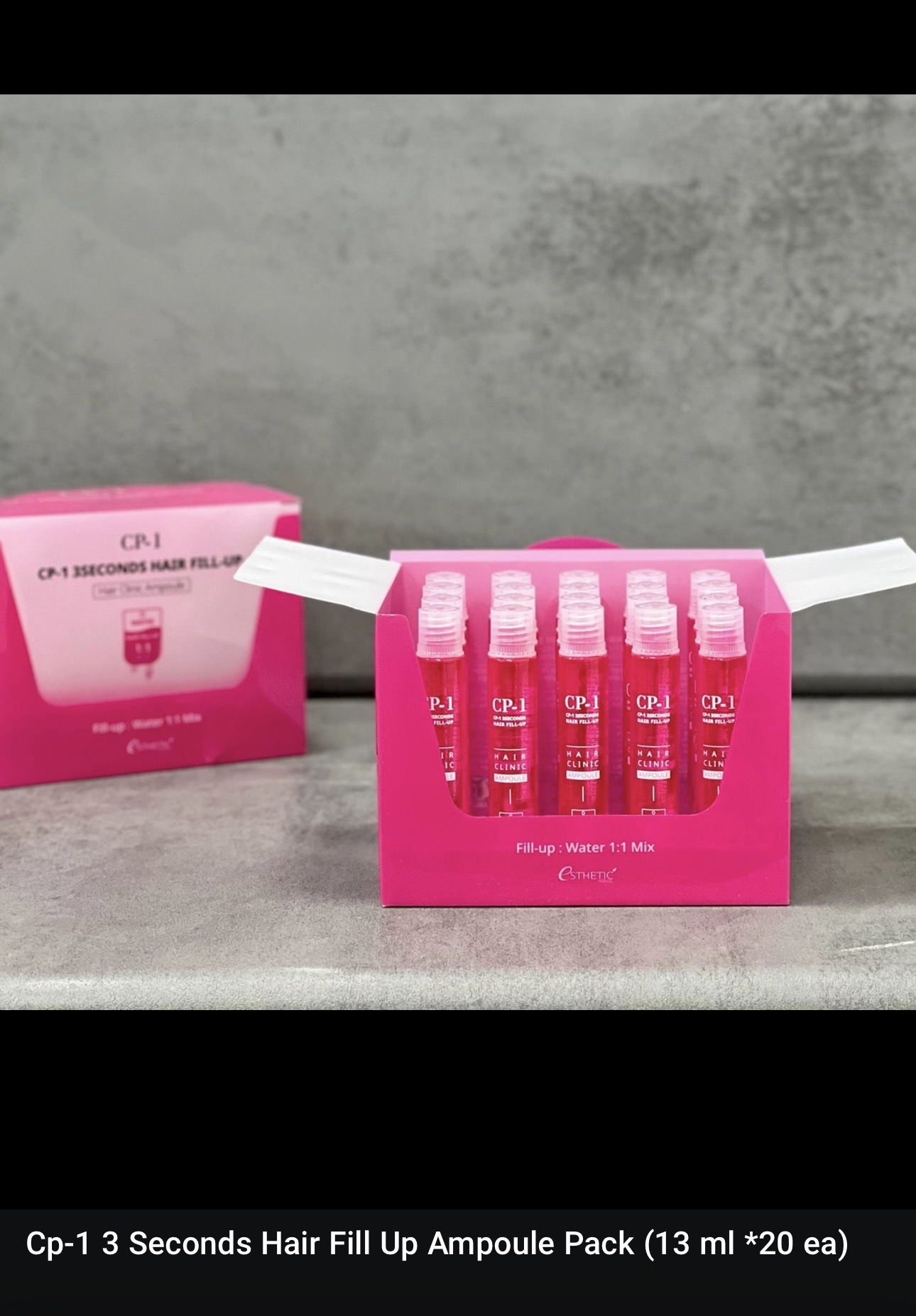 آمپول ترمیمکننده مو CP-1 3 Seconds Hair Fill-Up (بسته 20 عددی)