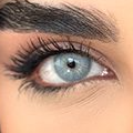 لنز چشم رنگی آبی طوسی روشن کد 2230