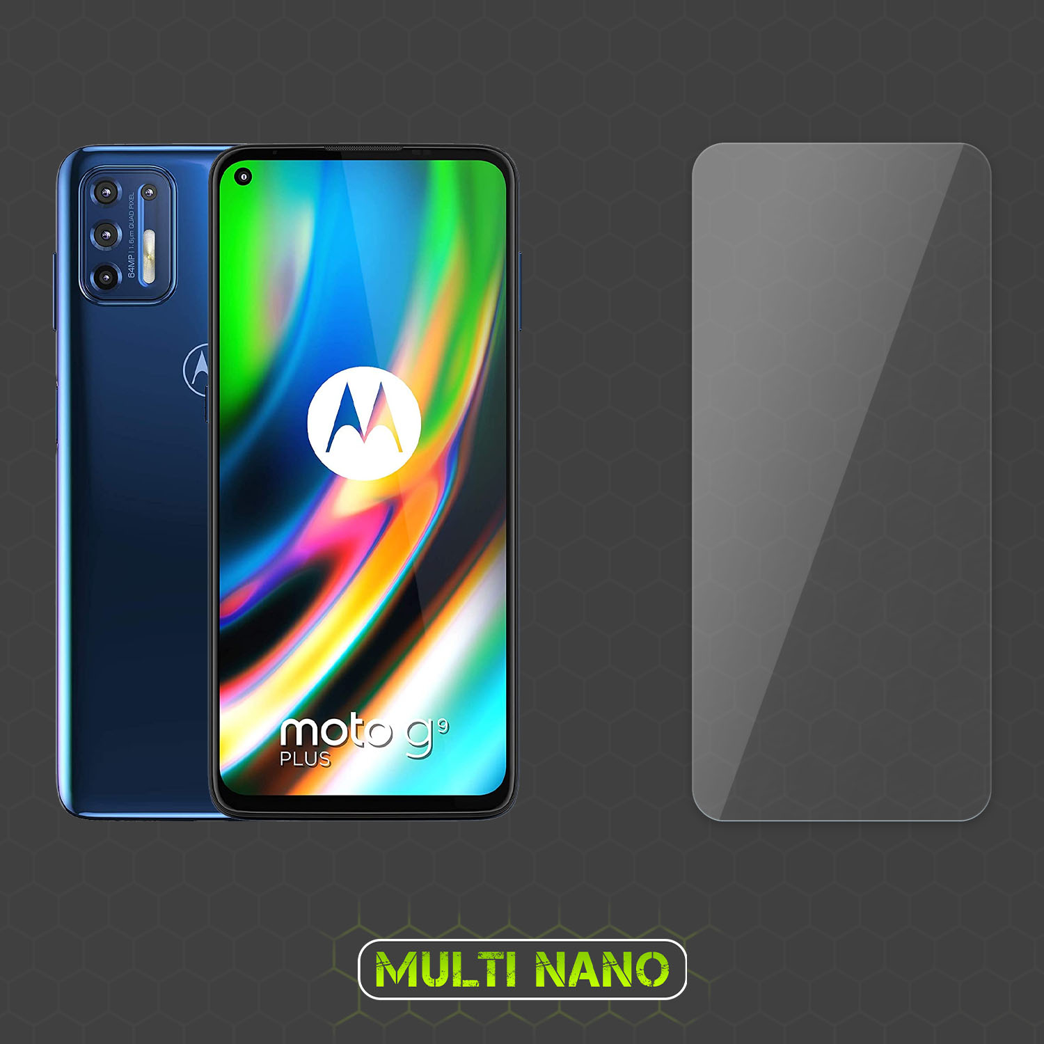 محافظ صفحه نمایش مولتی نانو مدل X-SFL مناسب برای گوشی موبایل موتورولا Moto G9 Plus به همراه برچسب پوششی