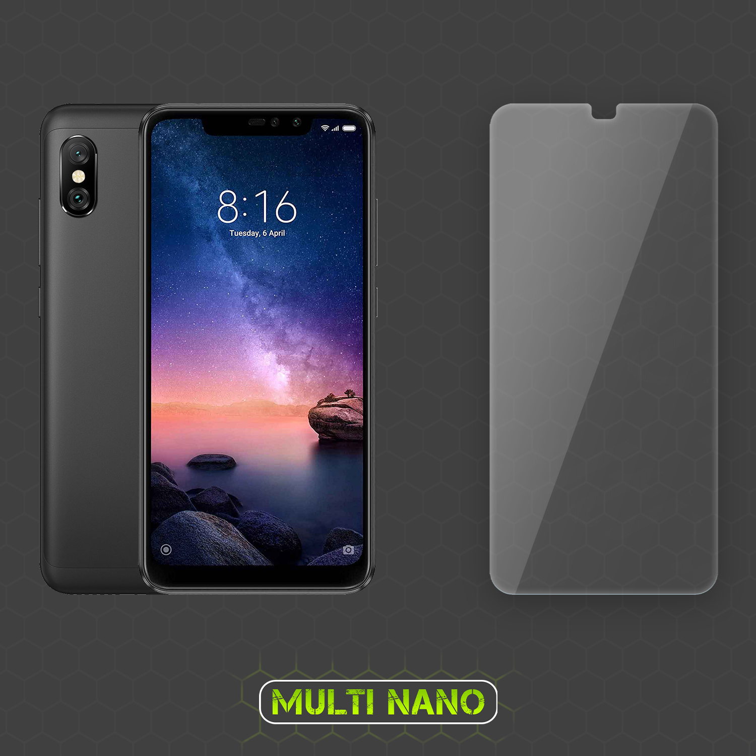 محافظ صفحه نمایش مولتی نانو مدل X-S1N مناسب برای گوشی موبایل شیائومی Redmi Note 6 Pro
