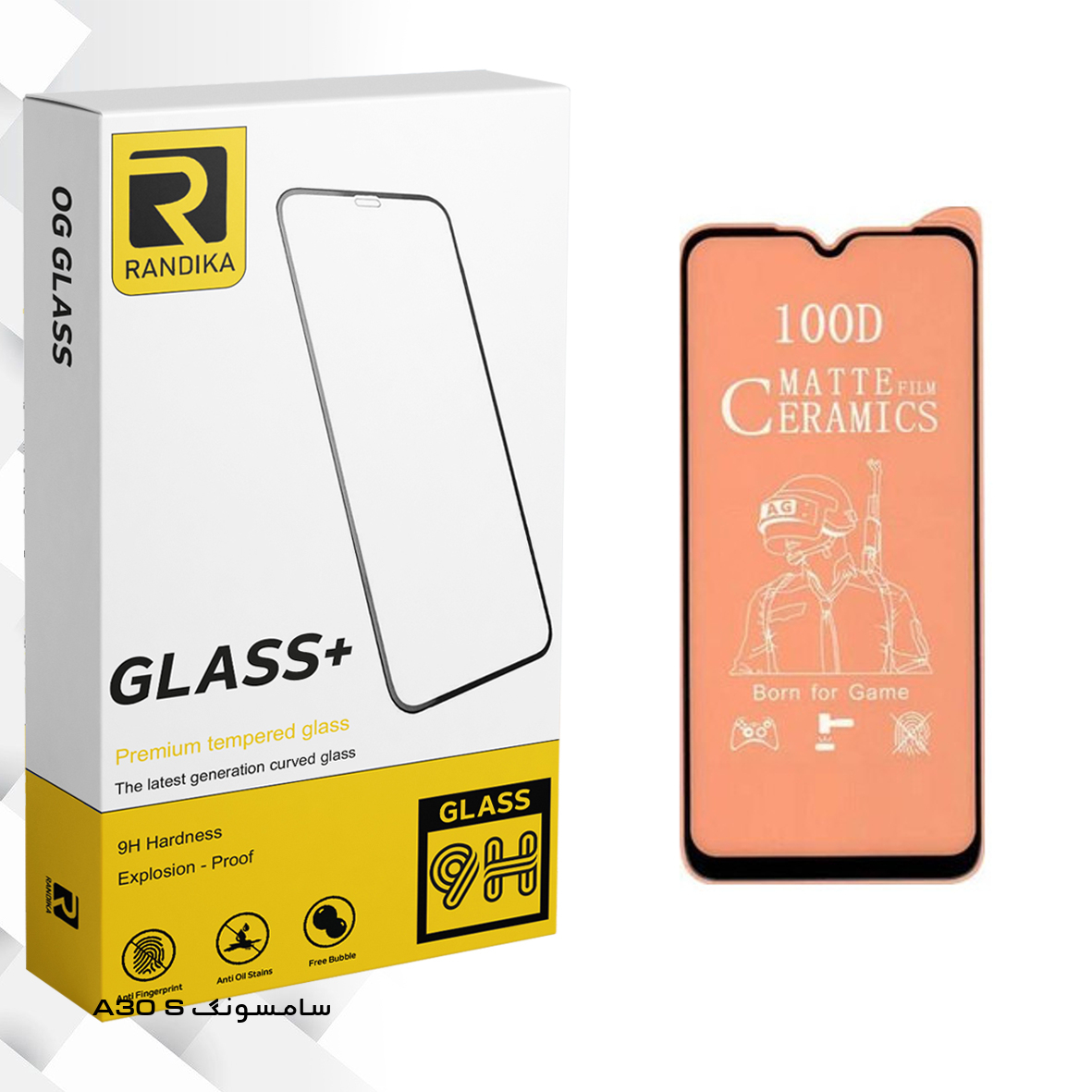 محافظ صفحه نمایش راندیکا مدل Gld مناسب برای گوشی موبایل سامسونگ A30 S