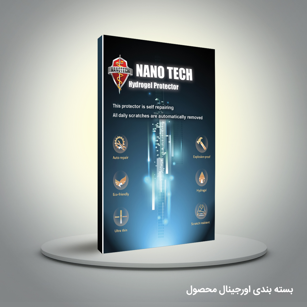محافظ صفحه نمایش شفاف نانو تک مدل Tough مناسب برای گوشی موبایل تکنو Camon 40 Pro