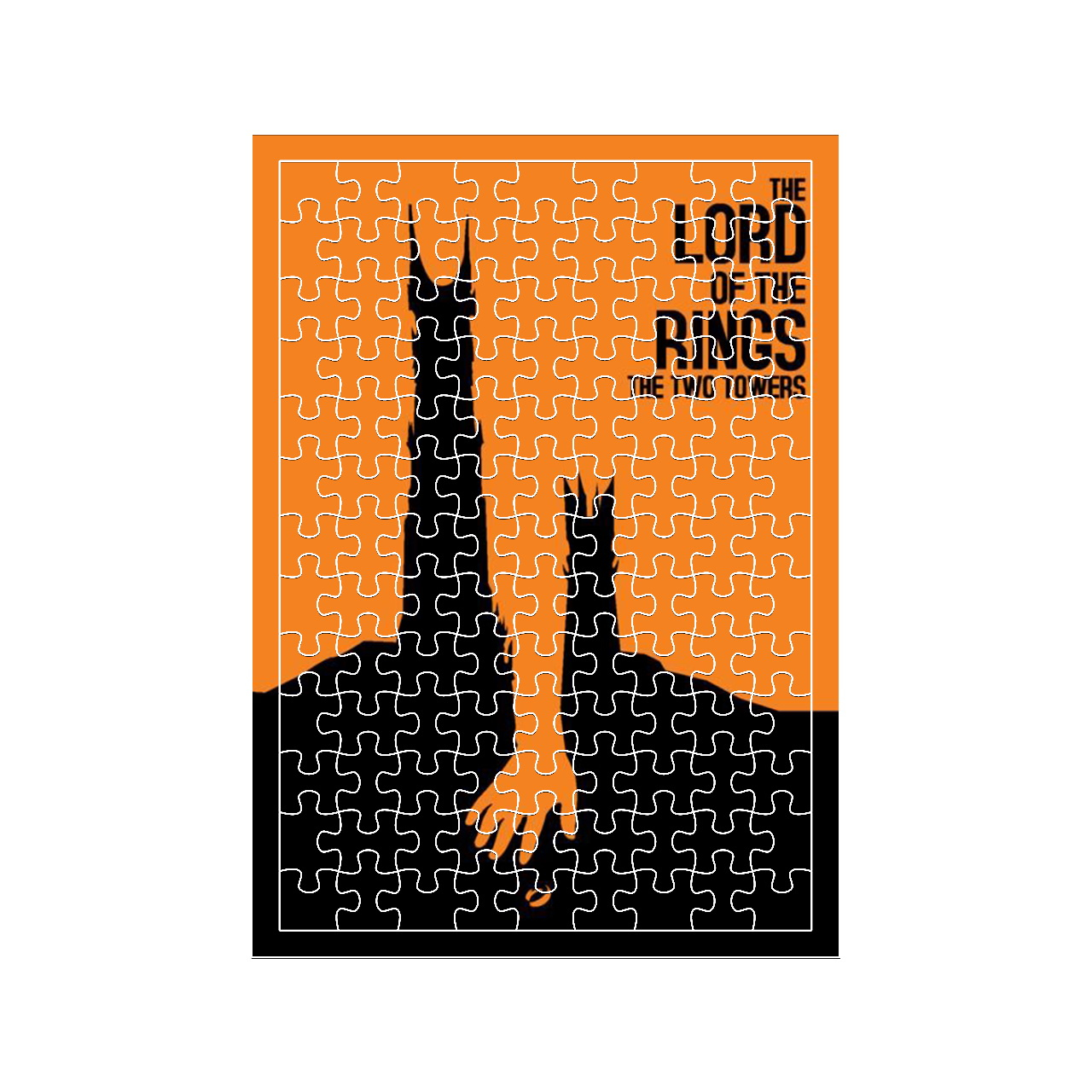 پازل 117 تکه مدل LORD of the RINGS کد 452