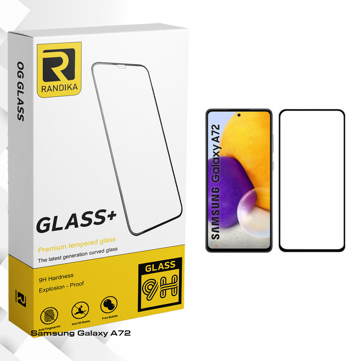 محافظ صفحه نمایش راندیکا مدل Gld مناسب برای گوشی موبایل سامسونگ Galaxy A72