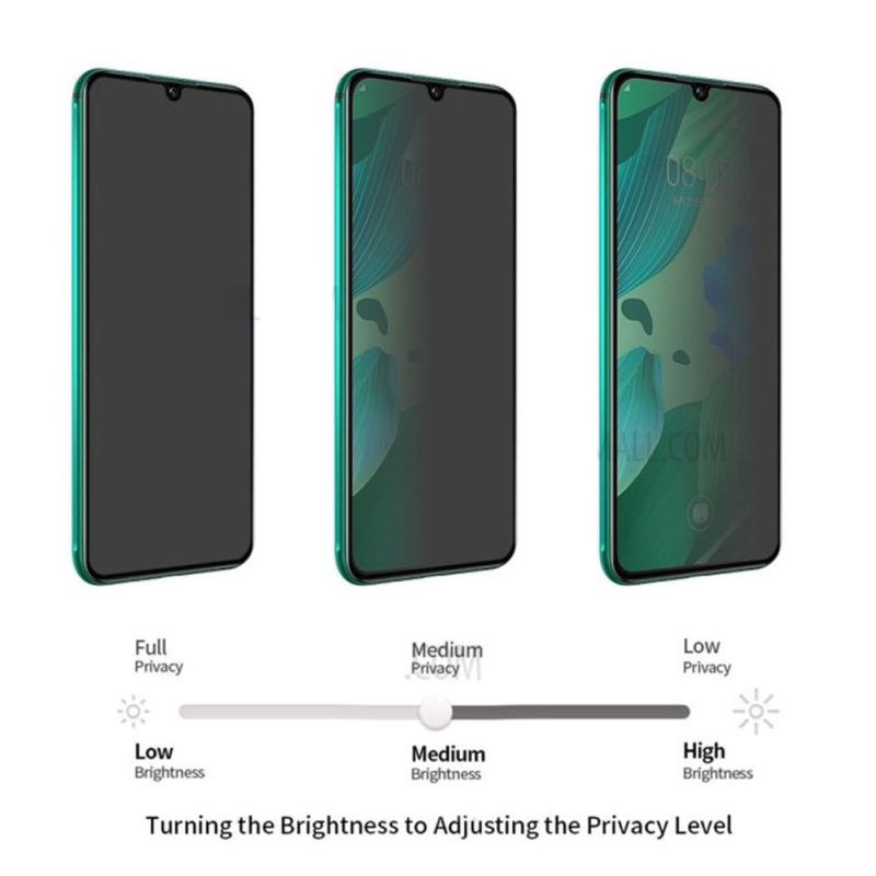 محافظ صفحه نمایش حریم شخصی میبو مدل Carbon Plus مناسب برای گوشی موبایل سامسونگ Galaxy M52 5G
