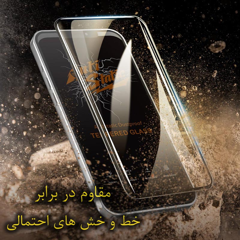 محافظ صفحه نمایش ال کا جی مدل antistatic مناسب برای گوشی موبایل پوکو c85 4g