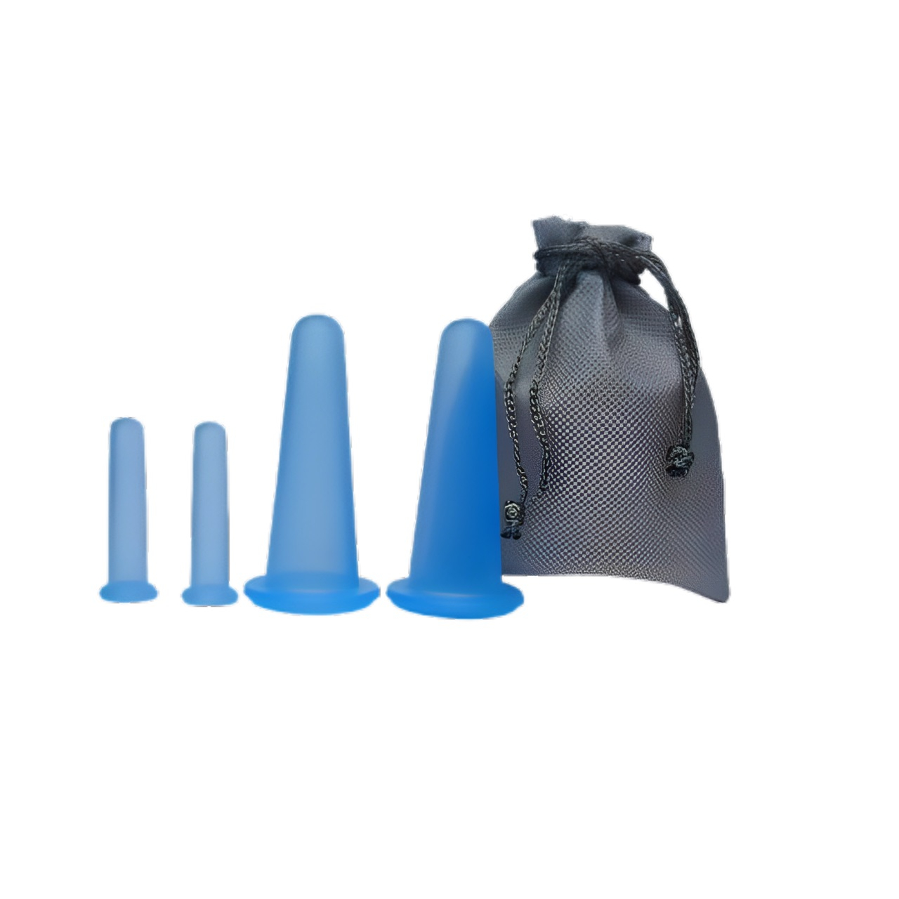 بادکش صورت مدل وایت بلو مجموعه 4 عددی