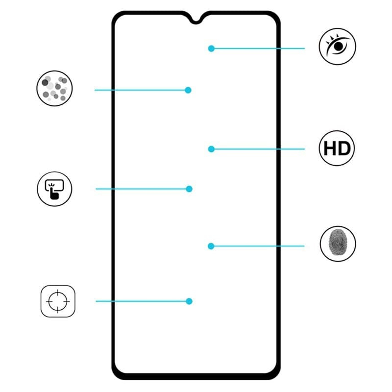 محافظ صفحه نمایش میتوبل مدل SUPER-D مناسب برای گوشی موبایل سامسونگ galaxy A71/A72/A73/A81/A91/M62/M51/M2-5G/M53/S10 LIT