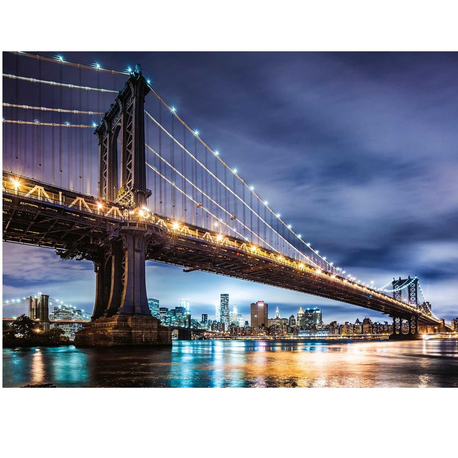 پازل 500 تکه راونزبرگر مدل NY Skyline کد 12000224 مناسب برای 12 سال به بالا