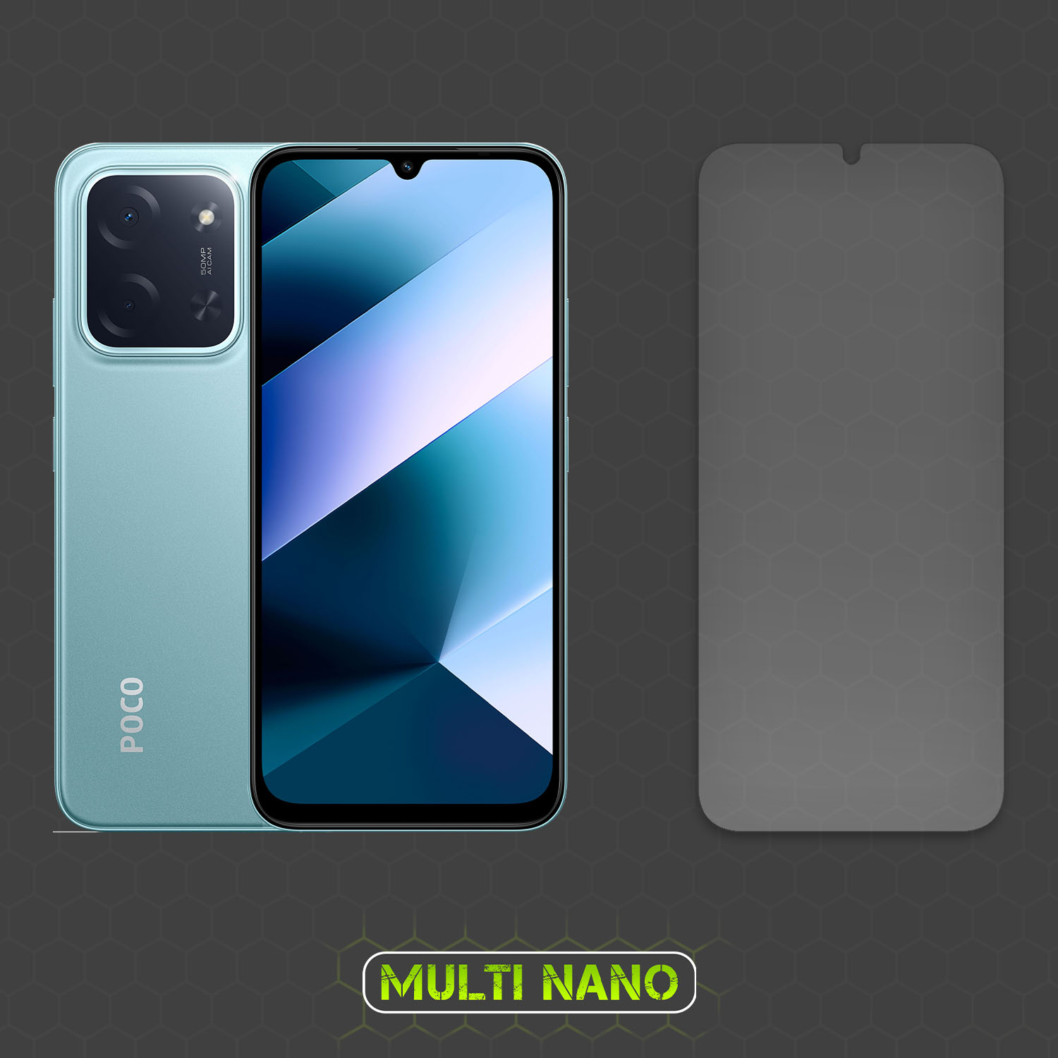 محافظ صفحه نمایش آنتی رفلکس مولتی نانو مدل X-S1M مناسب برای گوشی موبایل شیائومی Poco C85 4G