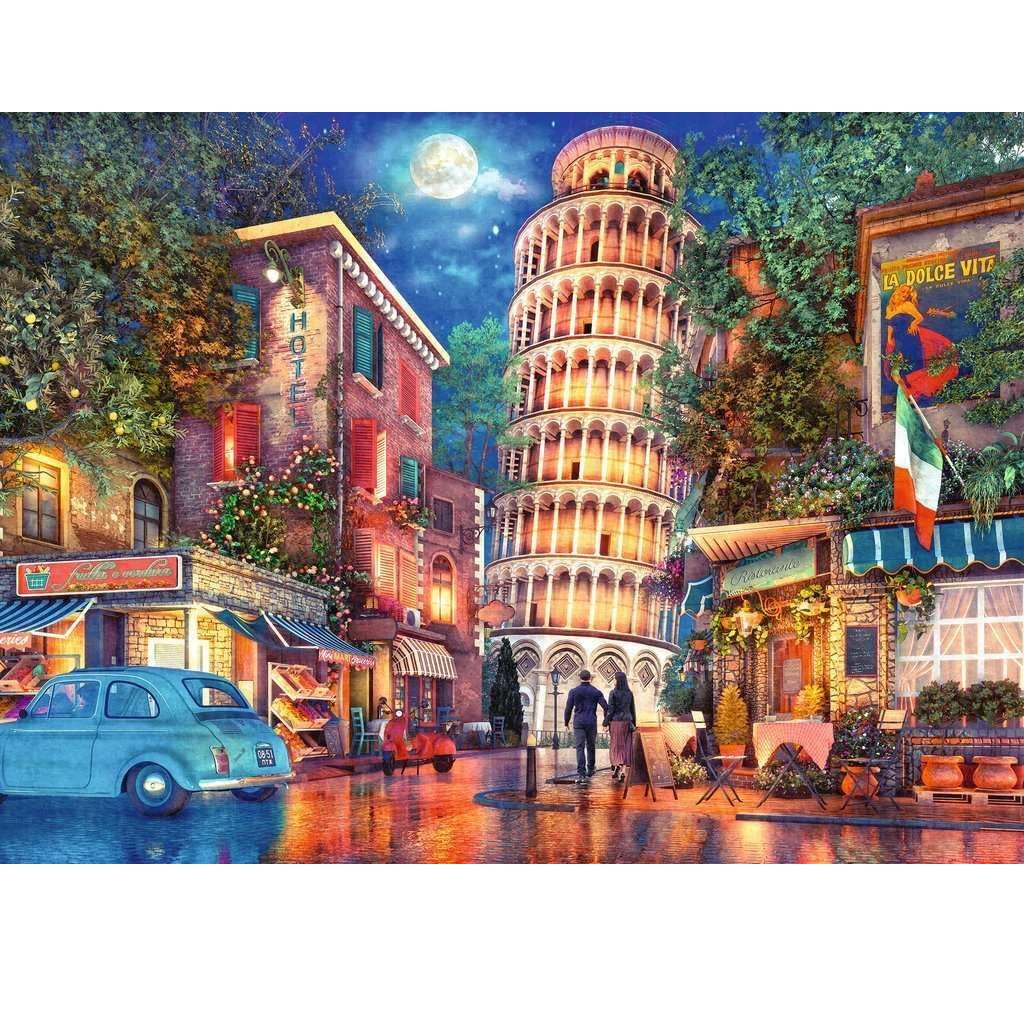 پازل 500 تکه راونزبرگر مدل Abends in Pisa کد 12000709 مناسب برای 12 سال به بالا