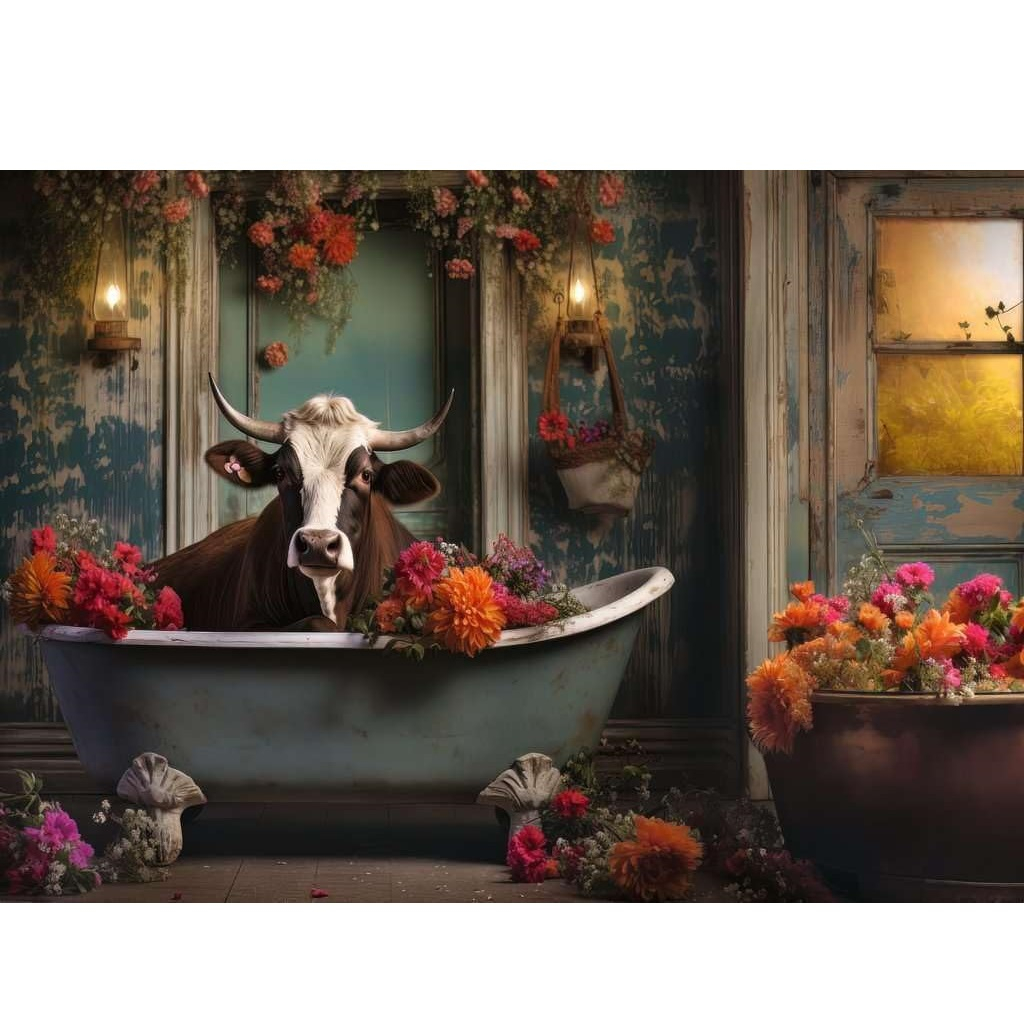 پازل 1000 تکه راونزبرگر مدل The Cow in The Bath کد 12000782