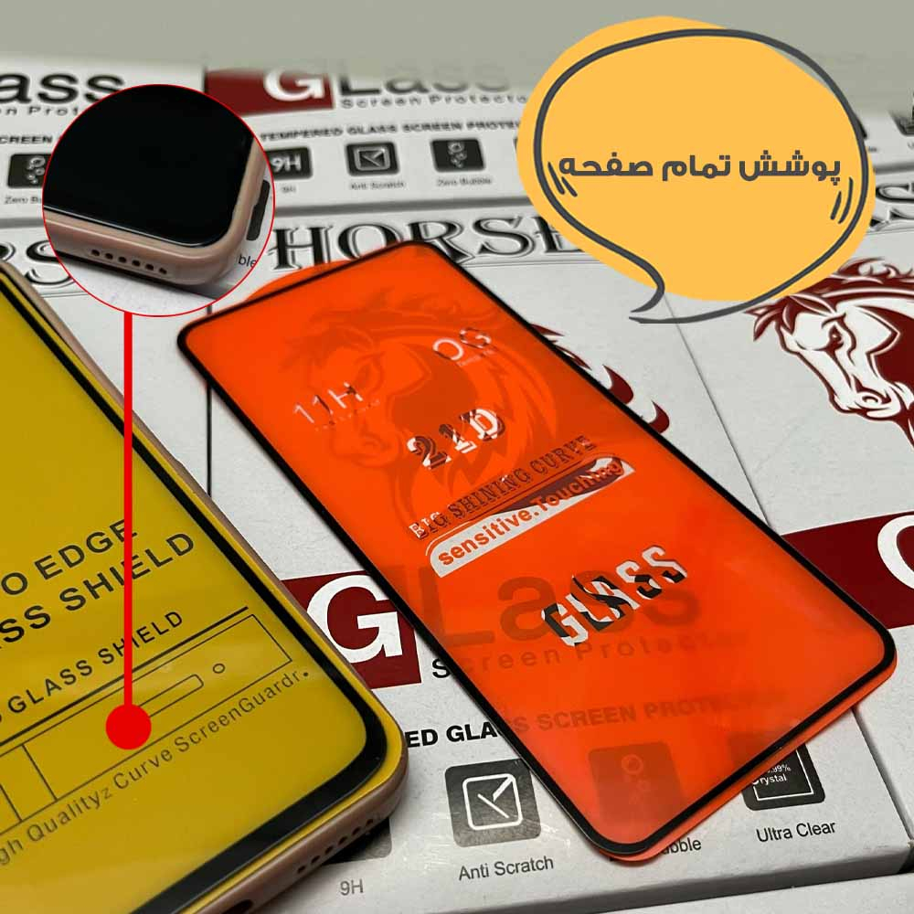 محافظ صفحه نمایش هورس مدل FULLHO مناسب برای گوشی موبایل سامسونگ Galaxy Note 5