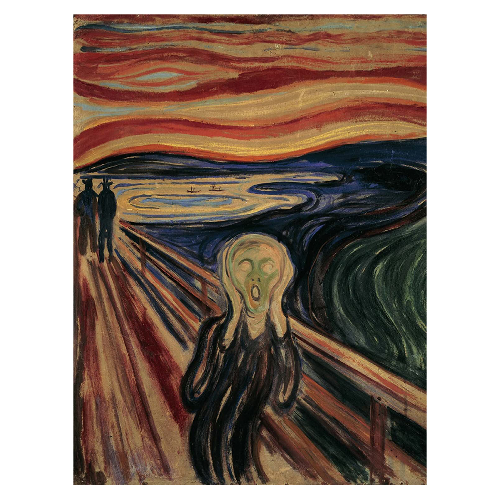پازل 1000 تکه راونزبرگر مدل Scream Edvard Munch کد 15758