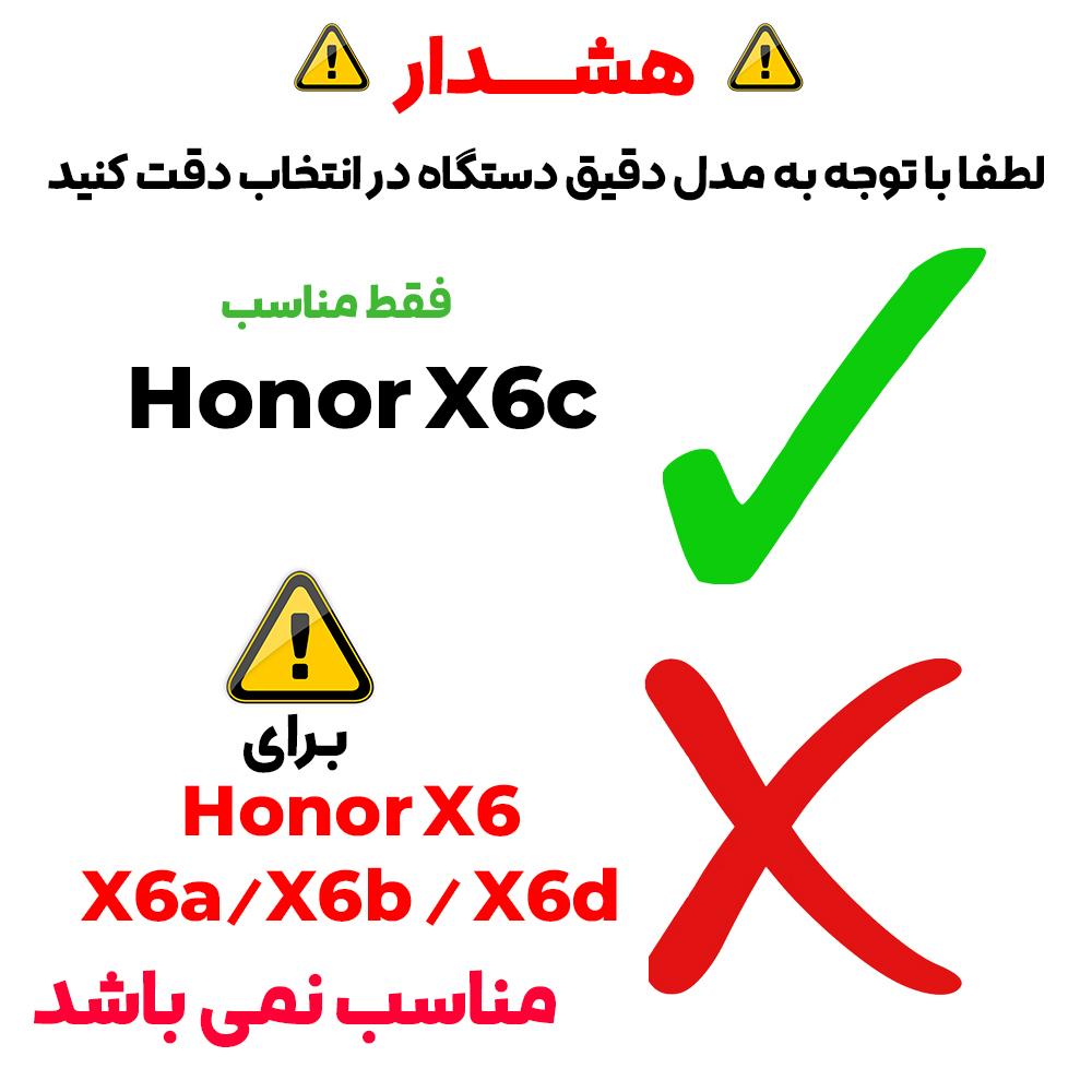 محافظ صفحه نمایش بادیگارد مدل FH مناسب برای گوشی موبایل آنر Honor X6c