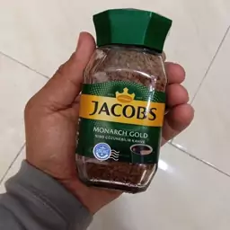 قهوه فوری جاکوبز مدل مونارک گلد 100 گرم JACOBS MONARCH GOLD