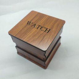 جعبه ساعت مچی چوبی 