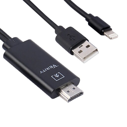 کابل تبدیل وریتی LIGHTNING به HDMI مدل V-HD13