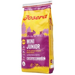 غذای خشک سگ جوسرا مدل MINI JUNIOR حاوی گوشت اردک و ماهی سالمون  وزن 500 گرم بصورت فله