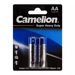 باتری قلمی 2 تایی کارتی - (Camelion AA (Super Heavy Duty