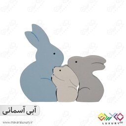 اکسسوری اتاق کودک پازل خانواده خرگوش ماوراء لاکچریMKT26