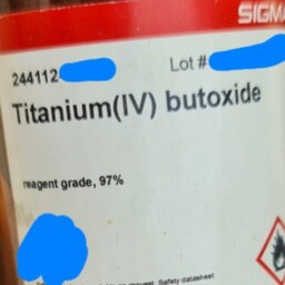 تیتانیوم بوت اکساید 244112 (1 گرم) titanium(IV) butoxide تیتانیوم (IV) بوت اکساید سیگما آلدریچ