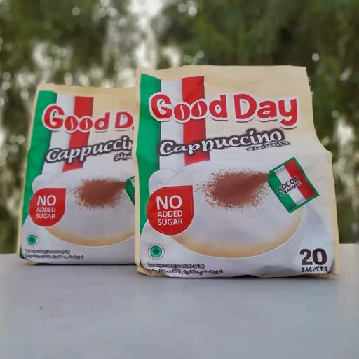 کاپوچینو  رژیمی گود دی(Good Day) بدون شکر 