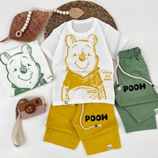 لباس بچگانه تیشرت شلوارک Pooh