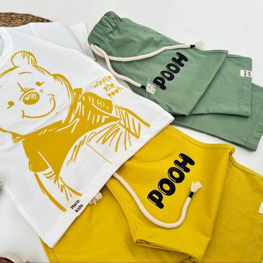 لباس بچگانه تیشرت شلوارک Pooh