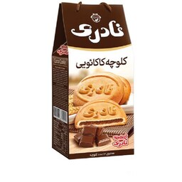 کلوچه ساکی کاکائویی نادری بسته 12 عددی